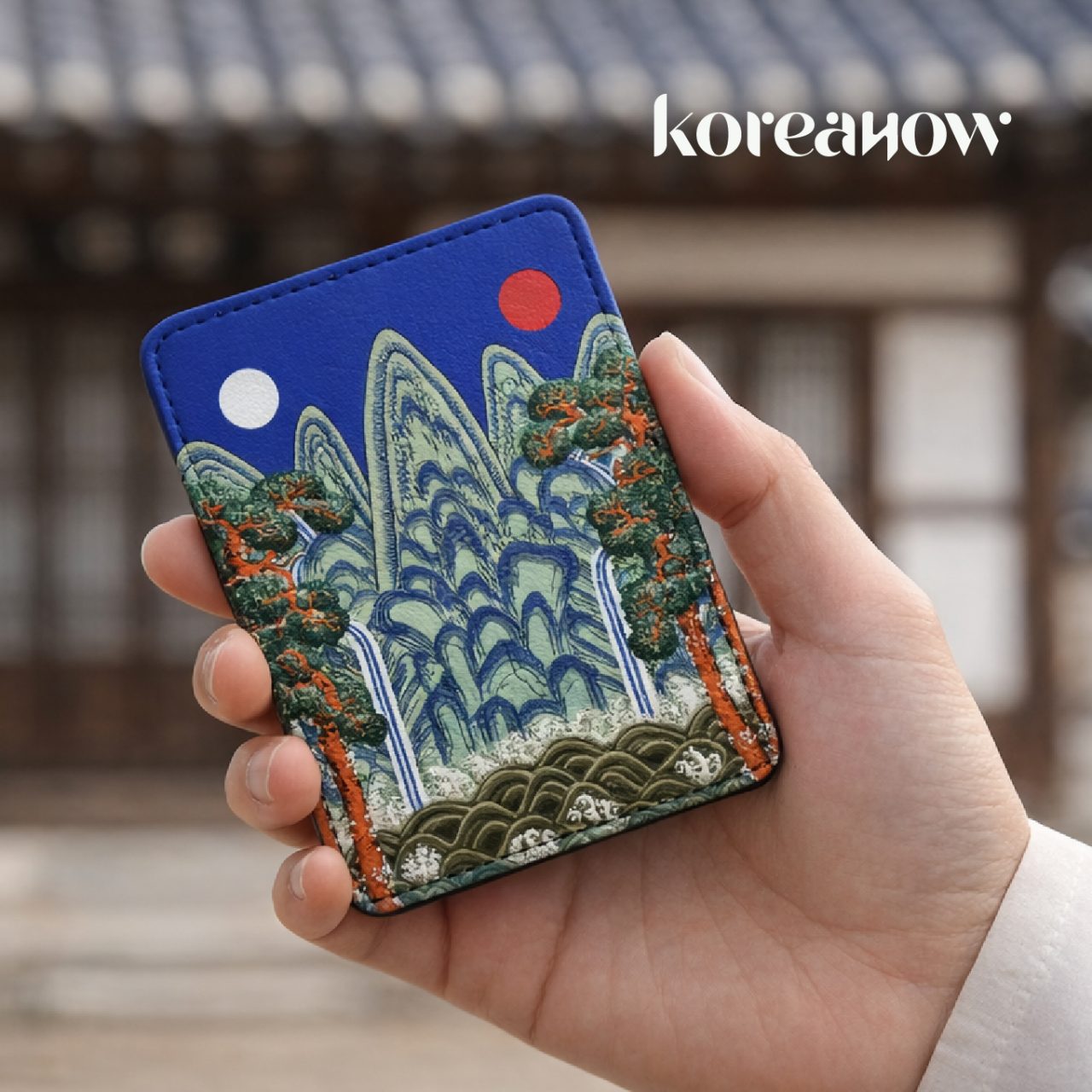 Irworobongdo (Sun, Moon and Five Peaks) Card Wallet